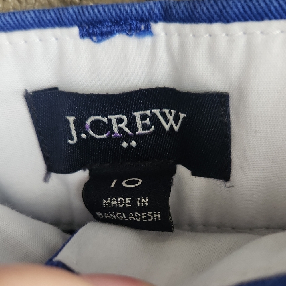 J.Crew 3.5" Classic Chino Short 100% Cotton Blue - Picture 3 of 7
